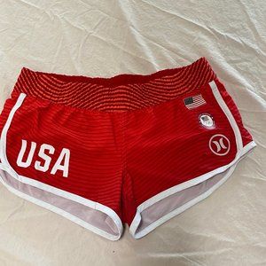Women's Small Hurley Phantom USA Shorts